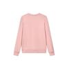 Fila Logo Print Round Neck Pullover Sports Casual Sweatshirt Women Sweatshirt Light-Pink F11W132253F-PK
