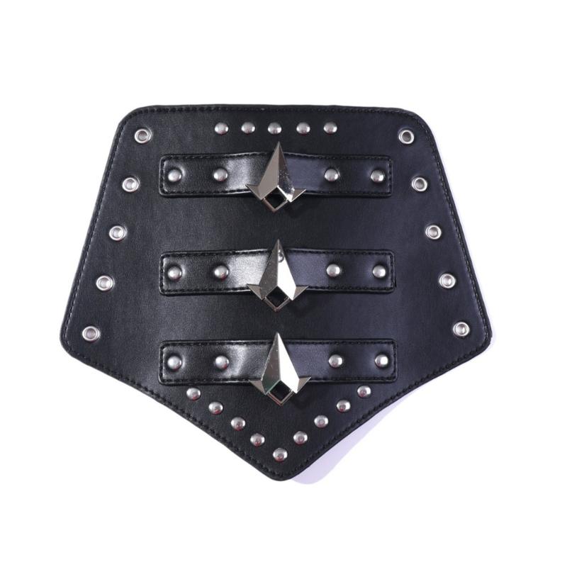 Middle Ages Wristband Perfect for Costume Parties Gatherings Cosplay Black Gauntlet Bracer Gauntlet Brown Wristband