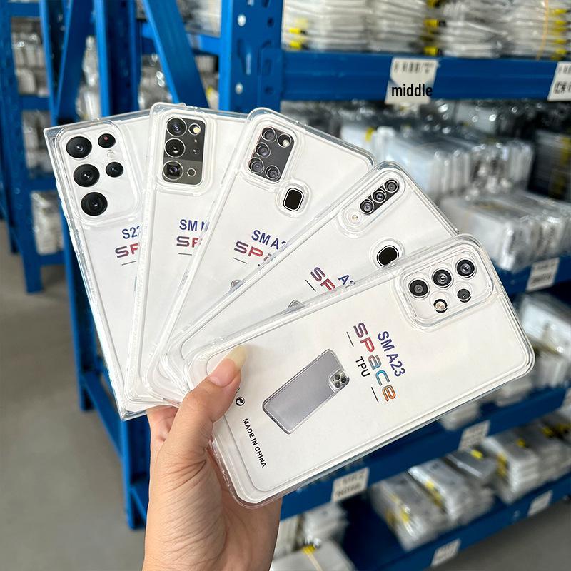 Samsung S25/A55/A72 Transparent Phone Case, Soft S23FE, NOTE10, M14 Cover