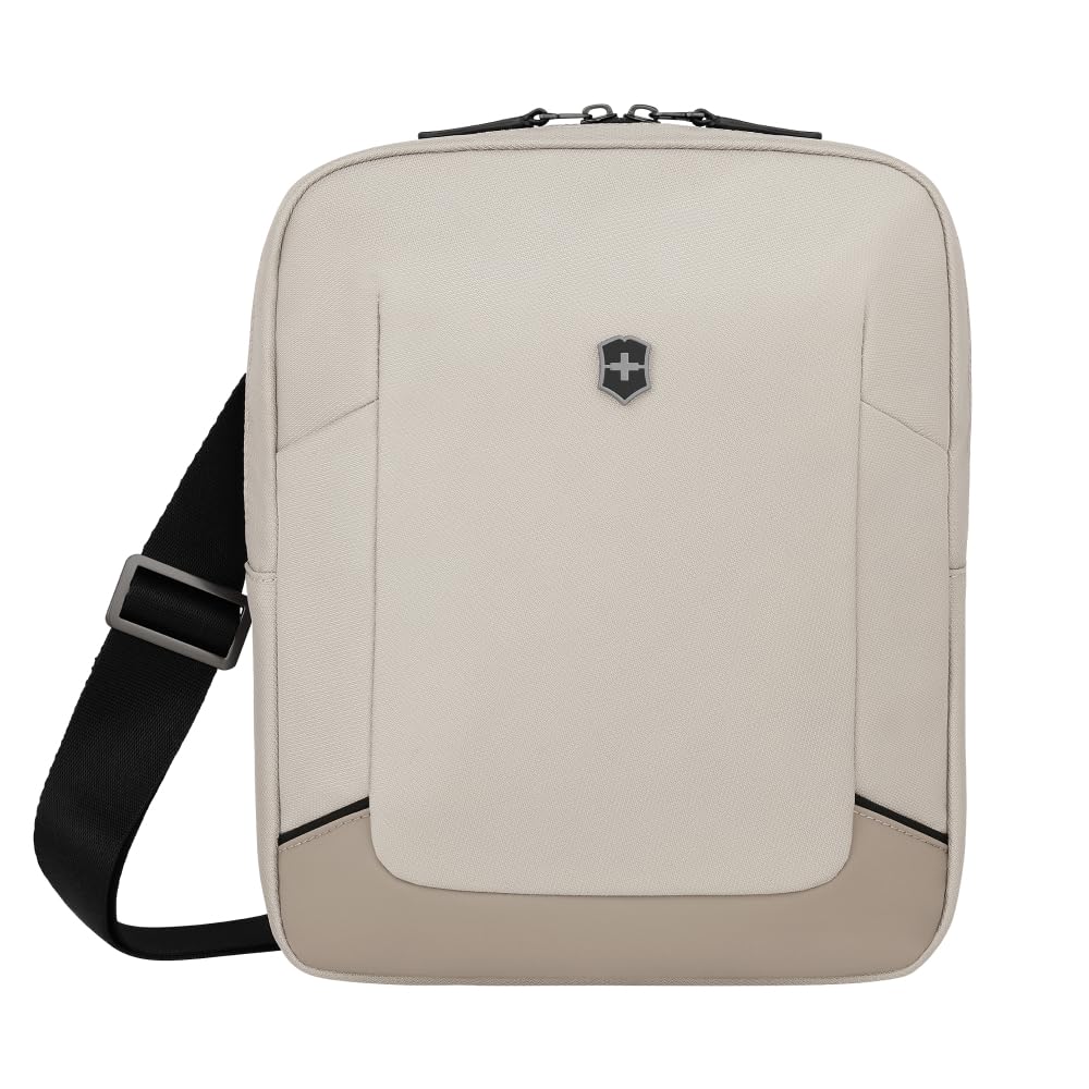 

Victorinox Сумка-кроссбоди Altmont Modern с отделением для планшета, наушников и звука, на плечо, 6 л, антибактериальная, идеально подходит для поездок на работу и бизнеса, цвет «камень», 11 дюймов