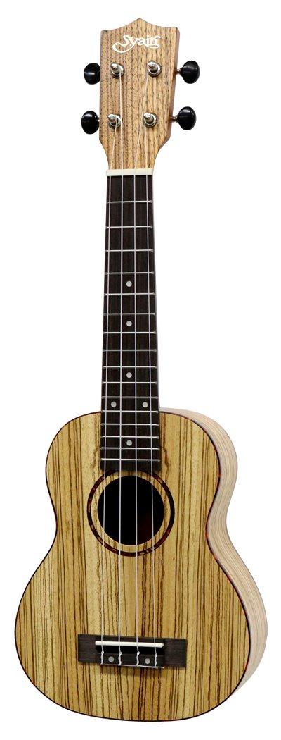 

Укулеле Сопрано Размер Зебрановое дерево Колковая механика Чехол S.Yairi YU-S-03ZW (Концерт включен)