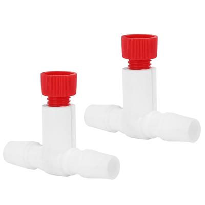 2 Piezas Separador de Skimmer de Proteínas de Acuario de Plástico Interruptor de Válvula de Aire de Ajuste Fino Suministros para Tanques de Peces