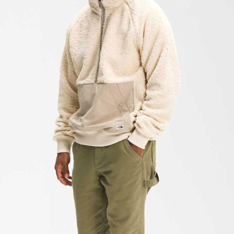 THE NORTH FACE Jackets Men's Beige Stand Collar Moderate Other NF0A5A82-RB6