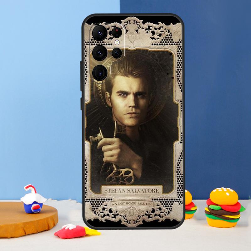 Stefan Salvatore Phone Case For Samsung Galaxy S25 Ultra S9 S10 S20 S22 S21 FE S23 Plus S24 Ultra Cover Coque