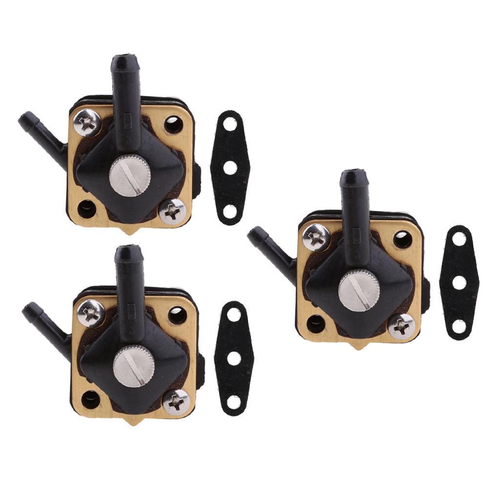 Bomba de combustible para motocicleta y barco (1/3 piezas, con junta) para motores fueraborda Johnson Evinrude de 9,9/15 hp (9,9/10/15 hp) 18-7350 397839