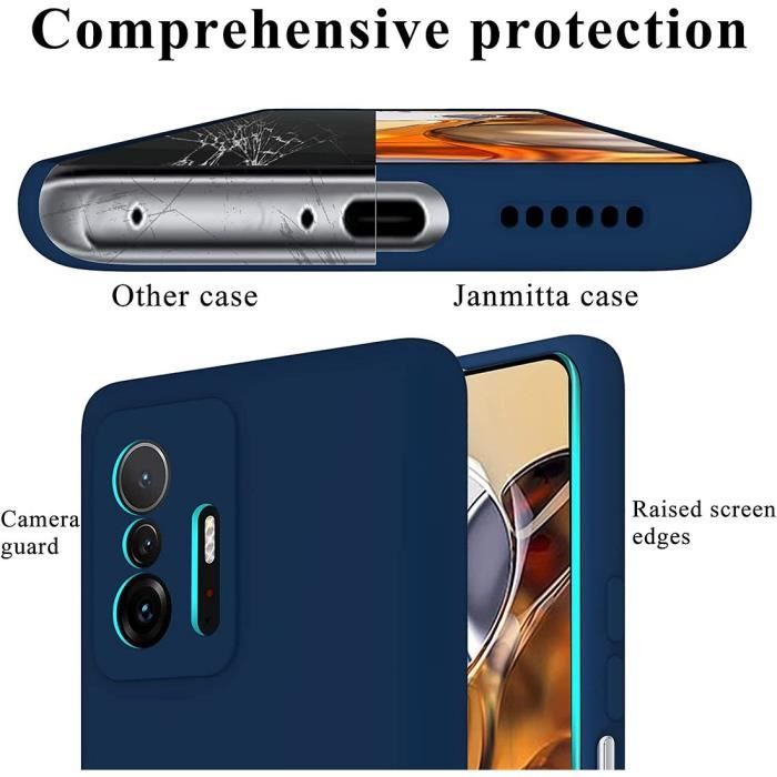 Coque - Xiaomi - 11T Pro - TPU Souple - Protection Antichoc - Doublure Microfibre