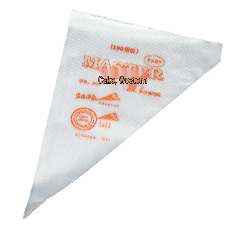 Extra-Thick Large Disposable Piping Bag for Icing, Baking, Baby Food, and Grout