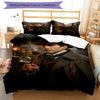 3pcs Sherlock Holmes Bedding Set Duvet Cover Closure Includes 1 Duvet Cover & 2 Pillowcases, Soft and Comfortable for All Seasons.