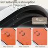 Super Absorbent Drain Pad Kitchen Faucet Mats Printed Bathroom Sink Rug Non-Slip Faucet Splash Guard Countertop Drying Pads