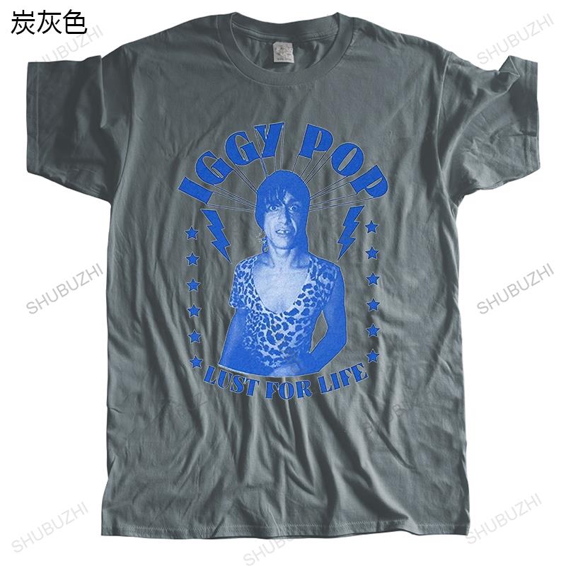IGGY POP LUST FOR LIFE WHITE T-SHIRT NEW OFFICIAL ADULT BAND MUSI Brand Cotton T Shirt Drop Shipping Brand Clothing