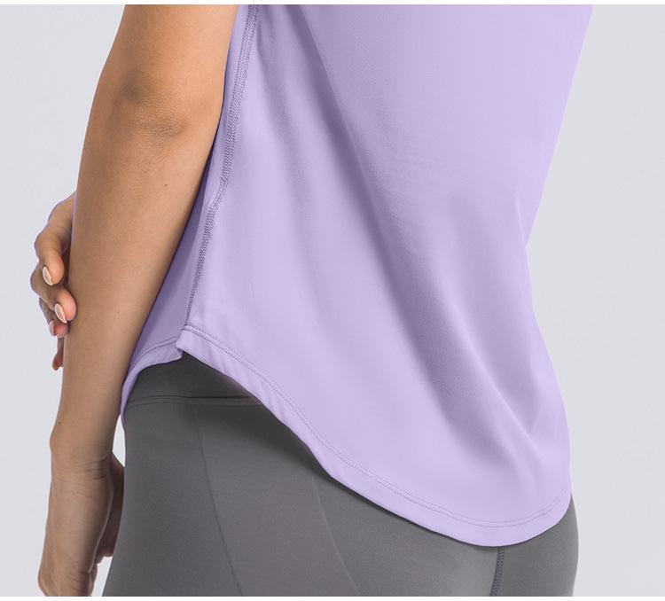 Ice-Cool Breathable Yoga T-Shirt: Quick-Dry, Moisture-Wicking Fitness Top