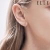 14K Cubic Point One-Touch Earrings (Gold Filled) Elgpee506