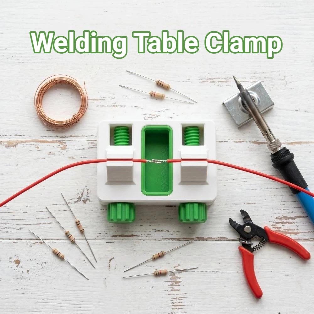 3D Printer Welding Table Clamp Hands-free Electric Wire Welding Fixture Electronics Repair