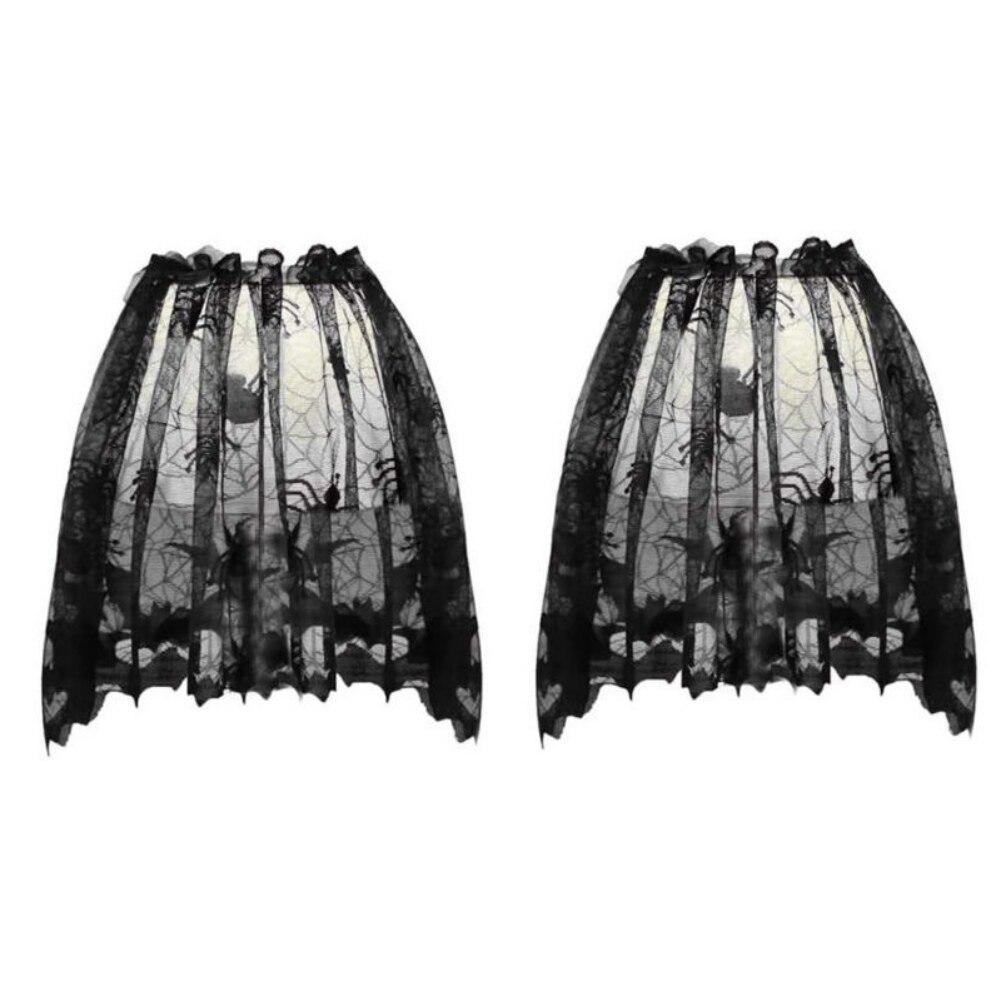 Halloween Pająk Dekoracje Zestawy Halloween Kominek Szalik Okrągły Stół Pokrywa Pajęczyna Abażur na Halloween Party!