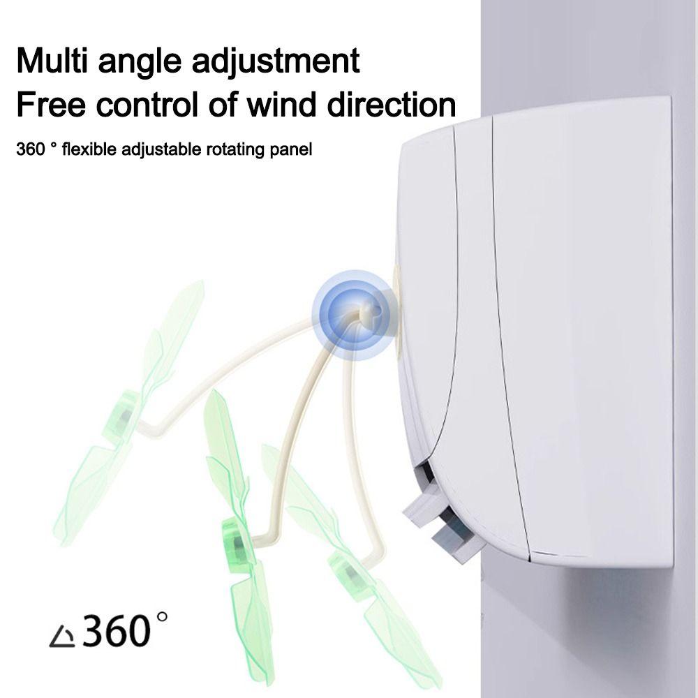 3Pcs Anti-direct Air Conditioner Fan Adjustable Angles Blowing Wind Guide Cover