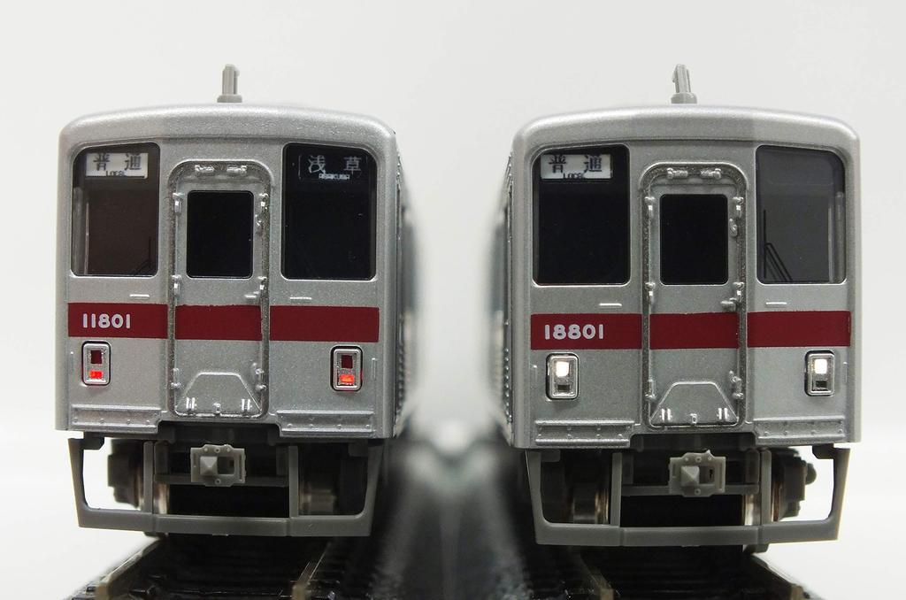 Greenmax N Gauge Tobu 10000 Series 11801 to 120th Anniversary Commemorative Sticker 50640 Model Train Train, Kita-Senju Kuki, Included, 8-Car Set,