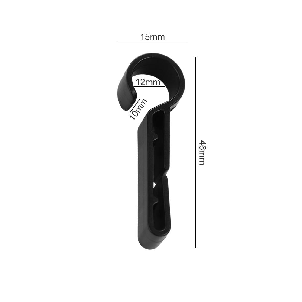Accessories Plastic Anti Slip Outdoor Tool Safety Hook Helmet Clip Head Light Clamp Safety Cap Hook
