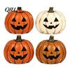 Desktop Holiday Party Ornament 3/4Pcs Vintage Wooden Pumpkin Decor, Rustic Fall Tabletop Centerpiece, Farmhouse Sturdy Thanksgiving Centerpieces