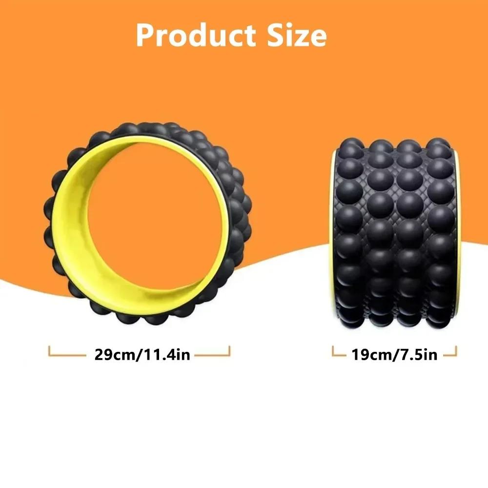 Fyzické cvičení a relaxace pasových svalů Jóga Assist Wheel Pregnancy Movement Yoga Abdominal Wheel Yoga Wheel Fitness Device