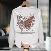 Autumn Trendy Cotton Long Sleeve T Shirt Men Women Unisex Couple Casual Top Base Layer Shirt