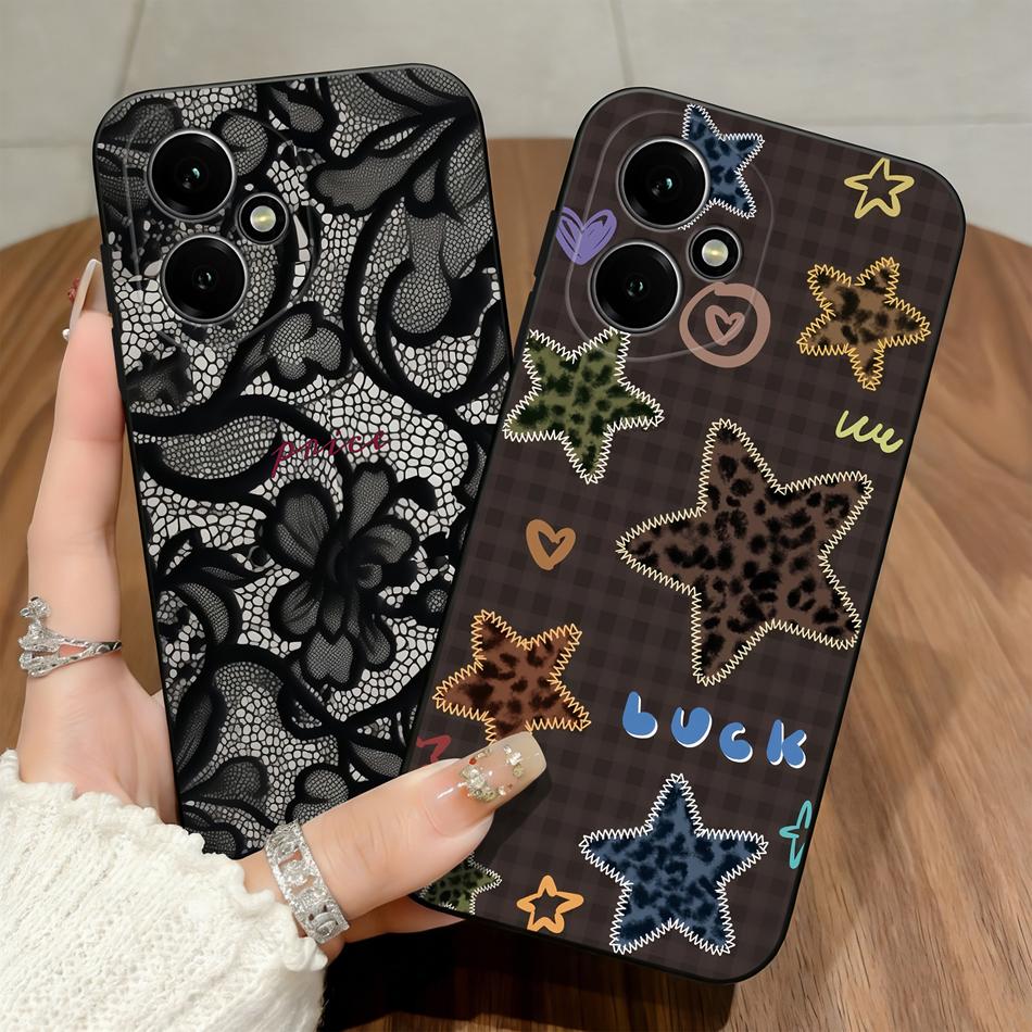 Leopard Print Soft Case For Honor 400 Lite Pro Phone Cover For Honor 200 400 Smart Funda Anti Drop Lightweight Matte Back Covers
