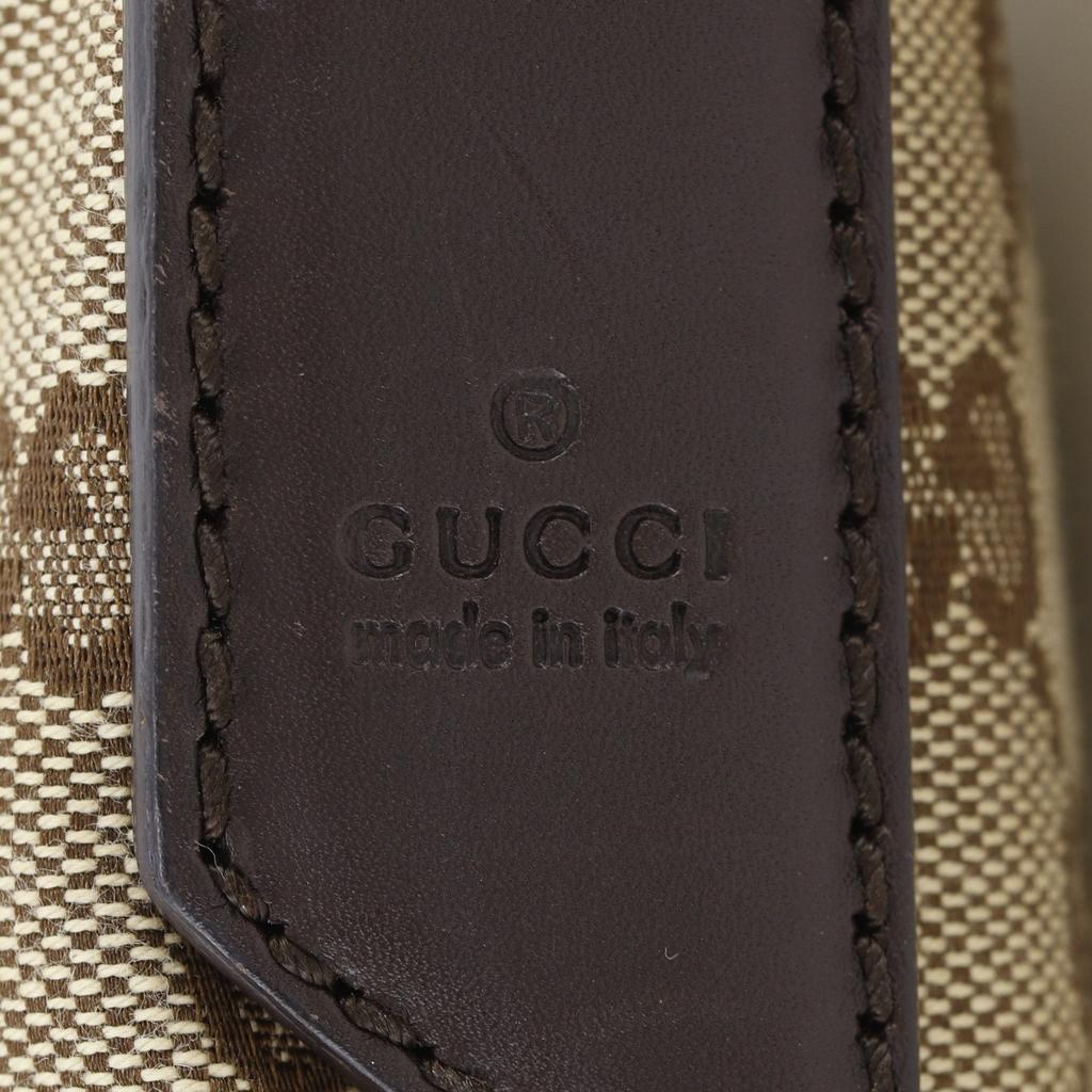 GUCCI Shoulder Bag 145857 Brown GG canvas unisex Used