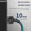 JUXIN Cat6a 10 Gigabit Slim Braided Ethernet Patch Cable
