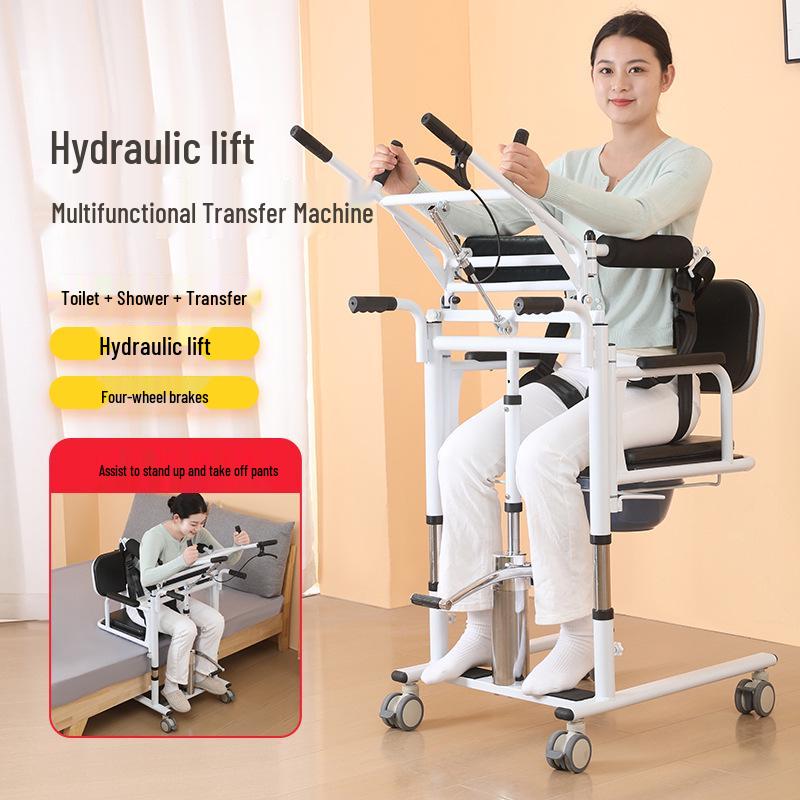 Home Use Hydraulic Lift for Elderly and Bedridden Patient Transfer