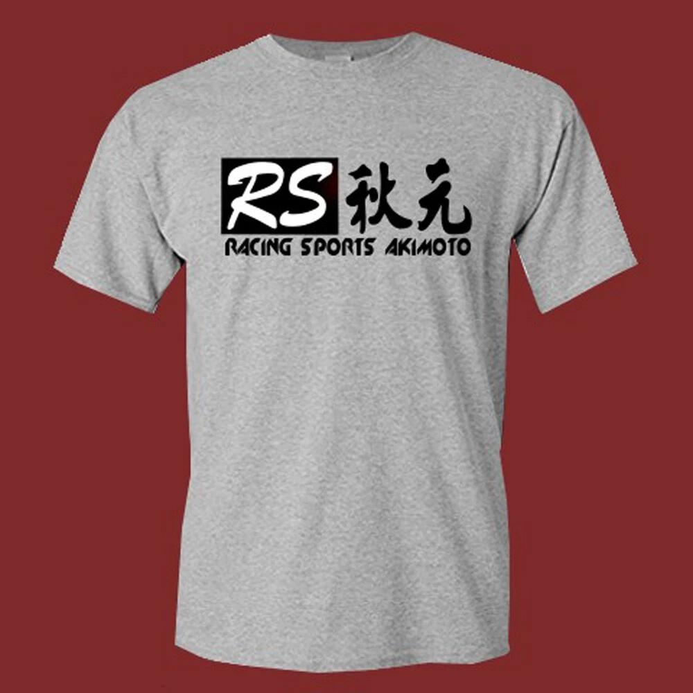 Akimoto Racing Sport Men s Grey Size S-5XL 3XL