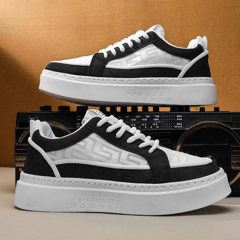 

Shoes for Men High Quality Mesh Breathable Sneakers Mens Heightening Platform Casual Board Shoes Fashion Shoes Zapatillas Hombre 39