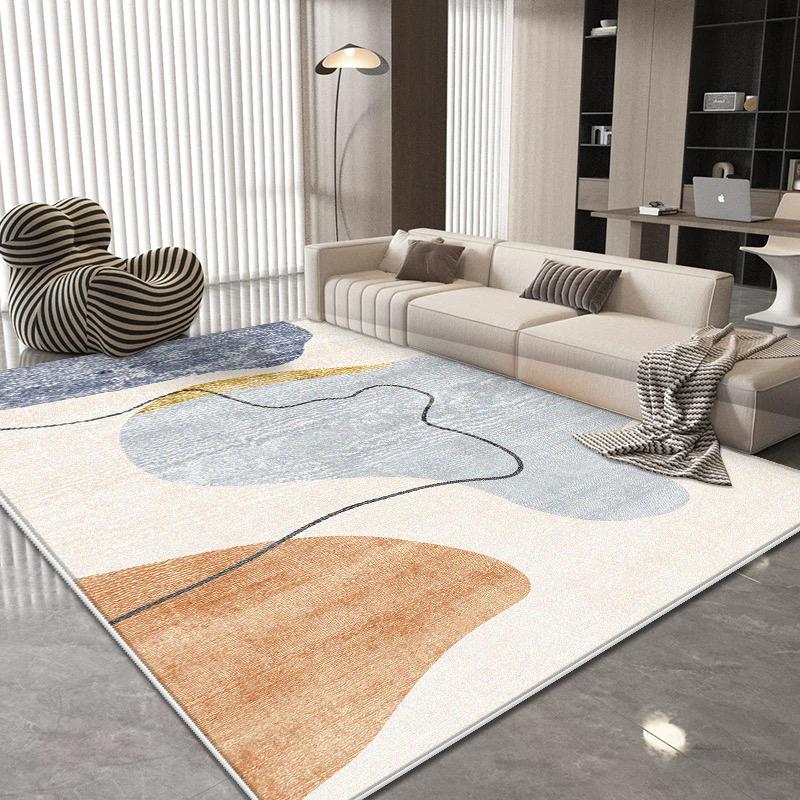 Large Area Living Room Carpets Modern Home Sofa Side Coffee Tables Non-slip Rug Easy Cleaning Cute Room Décor Bedside Soft Mat
