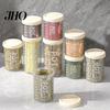 Food-grade Storage Container Transparent Grain Canister Kitchen Sealed Jar Food-Grade Airtight Pantry Organizer for Snacks Dried Foods Tea Visible