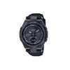 BABY-G App Connect 100m Waterproof Solar Quartz Leather Strap Women's Watch Black Dial MSG-B100RL-1AJF
