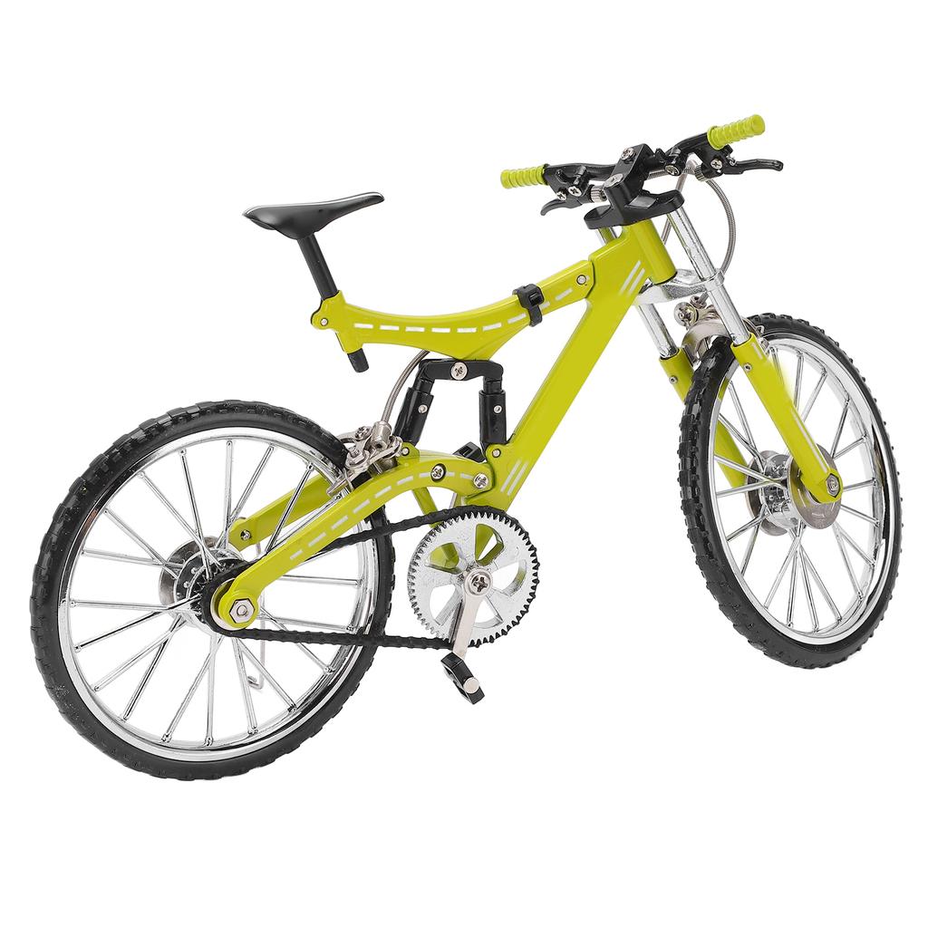 Bike Model Detachable Design 110 Scale Metal Rubber Decorative Miniature Toys Bike for Shelf