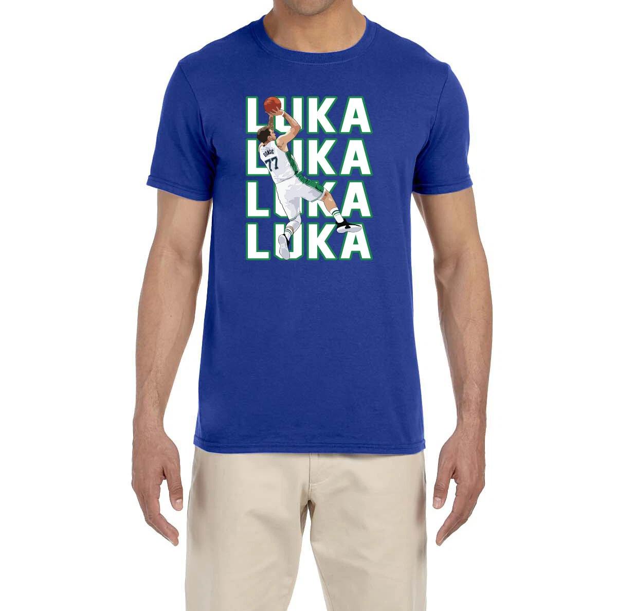 Luka Doncic Text Pic T-Shirt XS