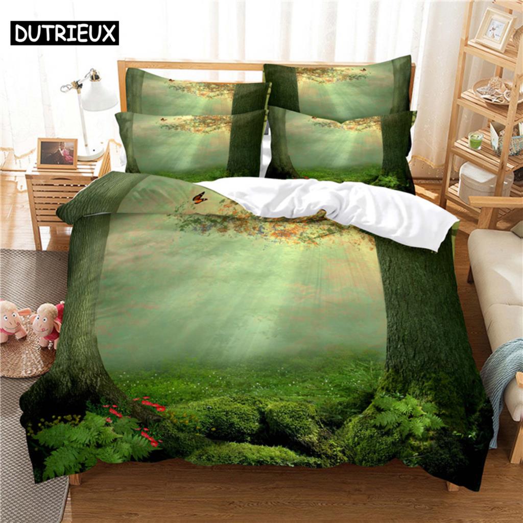 Beautiful Flower Bedding Set Duvet Cover Set 3d Bedding Digital Printing Bed Linen Queen Size Bedding Set Fashion Design