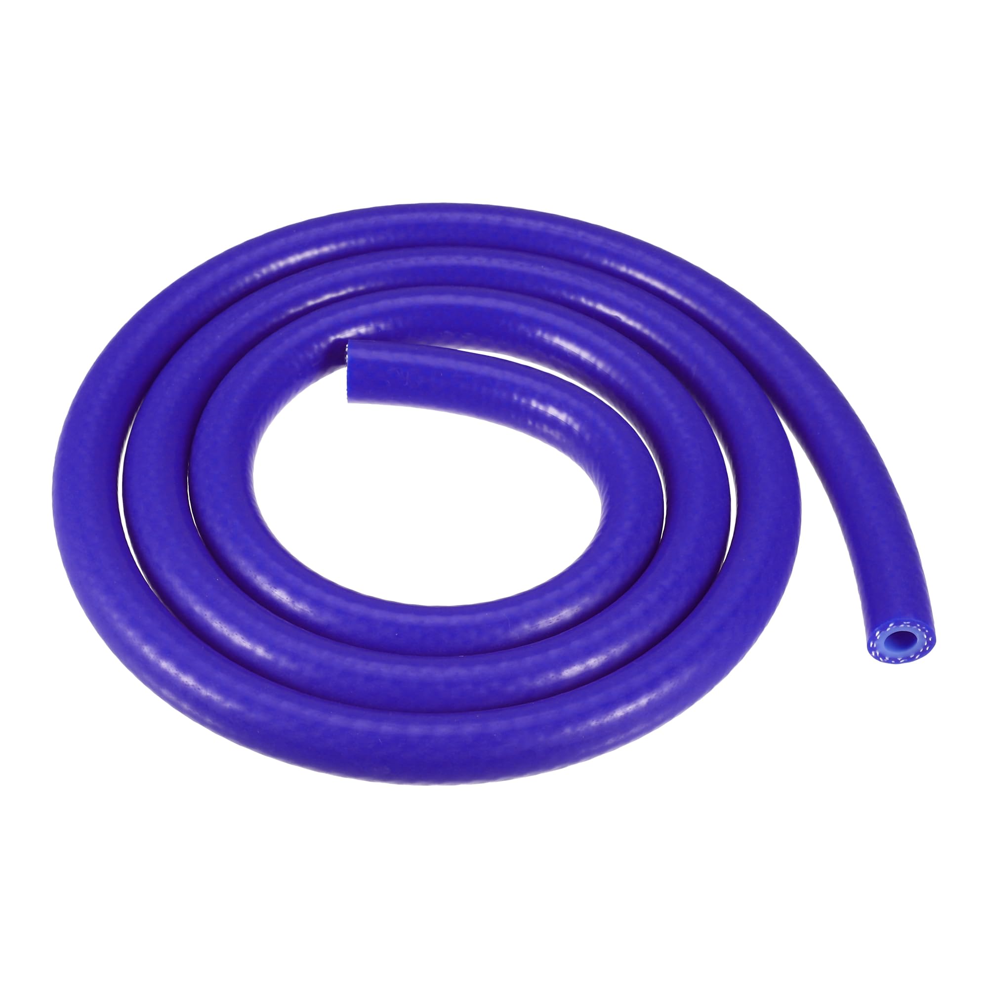 

X AUTOHAUX Silicone Vacuum Tube Hose Line Automotive Vacuum Hose Engine Air Intake Vacuum 8mm синій