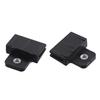 2pcs Glass Channels Retainer Clips 5mm Hole Plastic Door Window Support Holder Direct Replacement For Cars Trucks