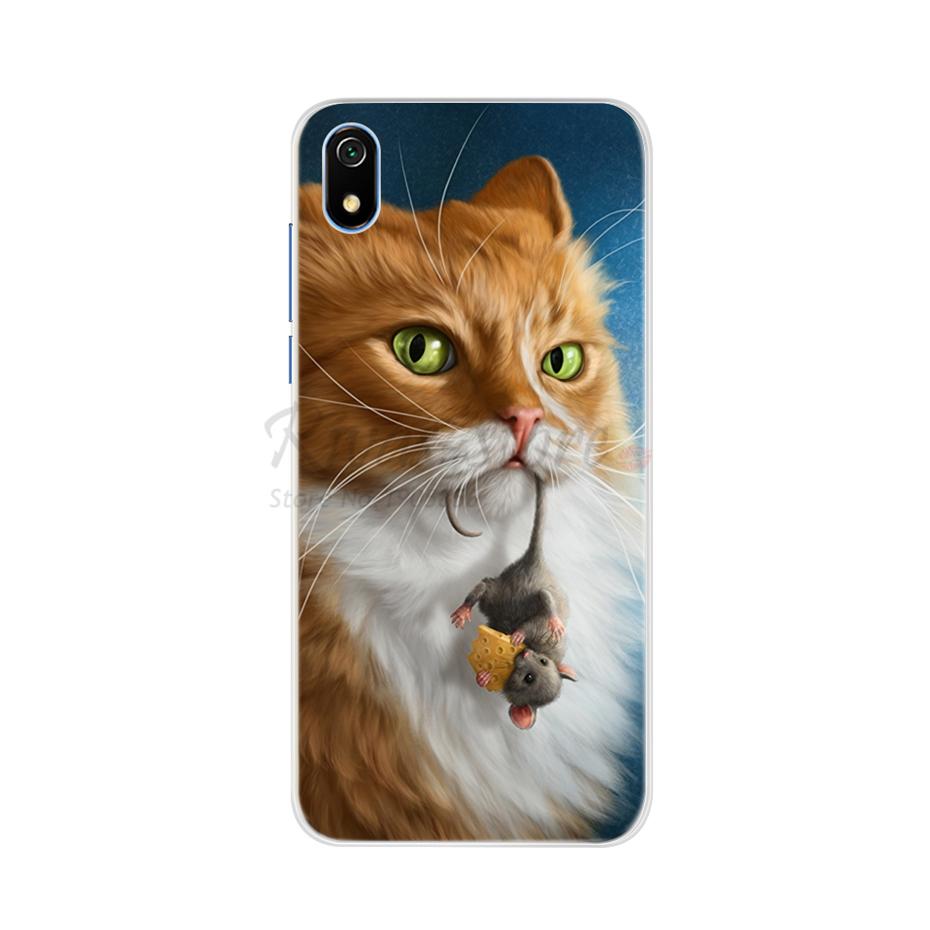 For Xiaomi Redmi 7A Case Silicone soft TPU Phone cases for Xiaomi Redmi 7A Case 5.45'' Back Cover On Redmi 7 A Redmi7A A7 Fundas
