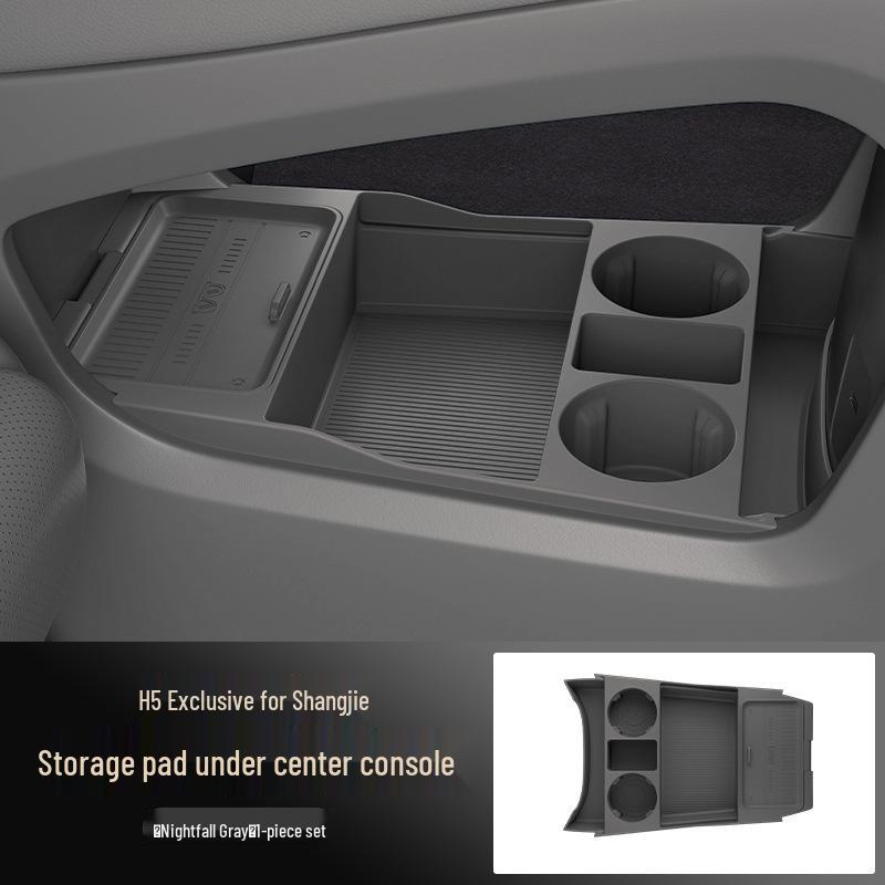 Modified Shangjie H5 Center Console Lower Storage Box Accessory