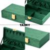 New High Quality Velvet Jewelry Storage Box Custom Logo Jewelry Storage for Earrings Necklace Ring Gift Packaging Case