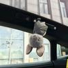 Grauwige Vleermuis Pluche Speelgoed, Ondersteboven Hangend Knuffeldier, Creatieve Halloween Decoratie voor Autospiegel, Verzamelbaar Cadeau voor Kinderen