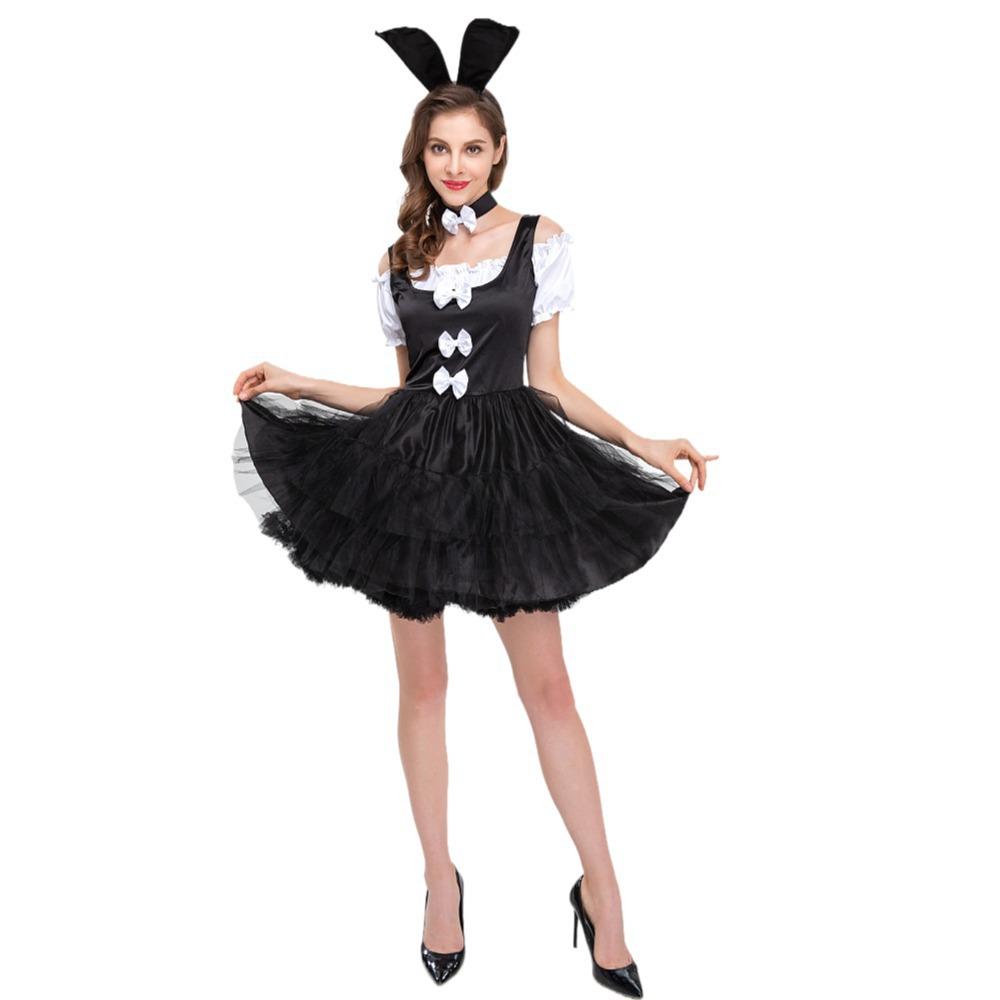 Sexy bunny costume, cosplay bunny uniform, sexy lingerie cos costume, halloween costume