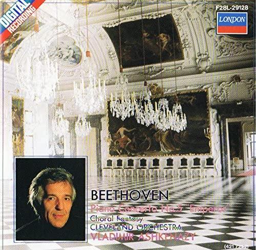 

CD VLADIMIR ASHKENAZY - Beethoven / Piano Concertno No.5 e F28L29128 DECCA 1988 UK ObiClassical Used