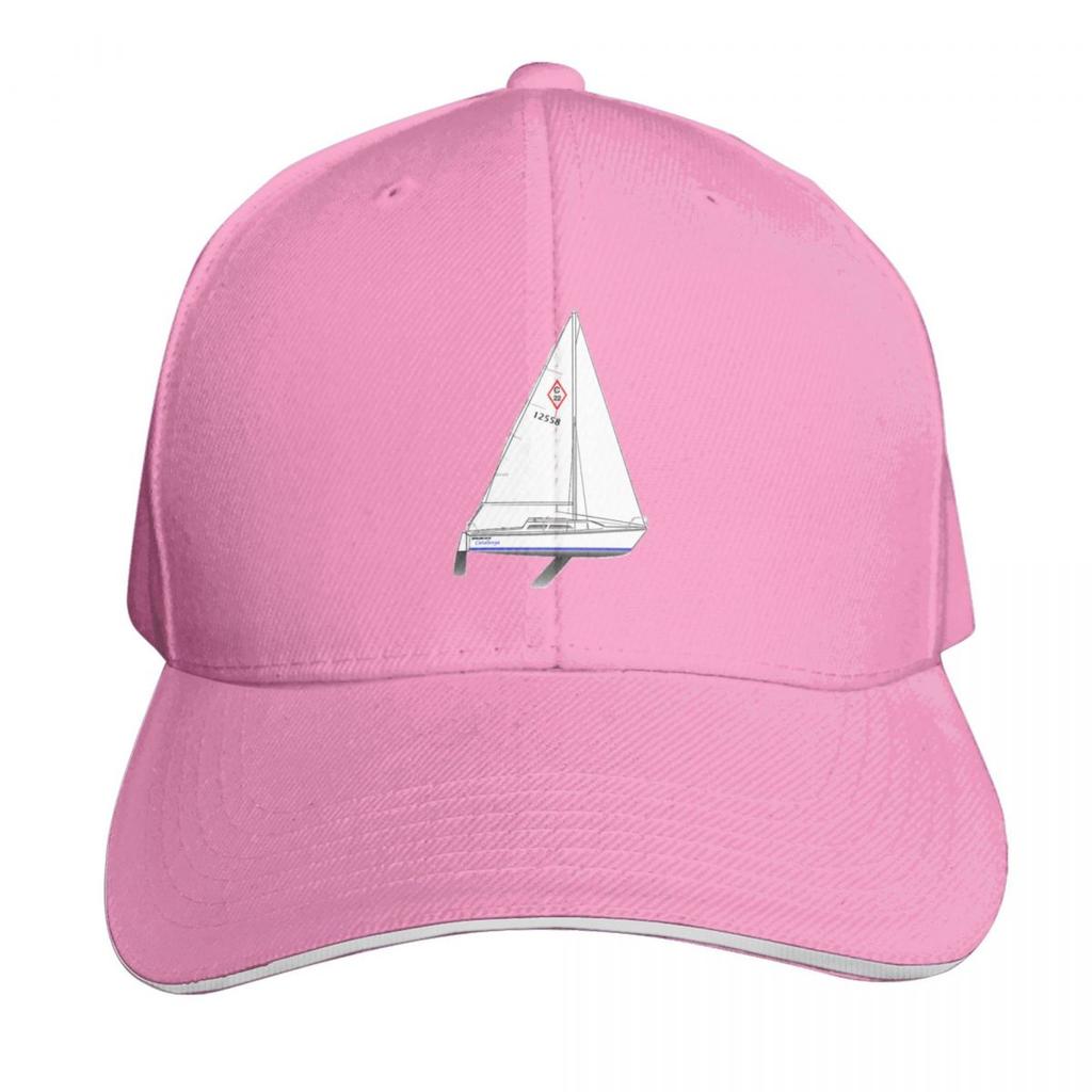 Catalina  Sailboat Baseball Cap Unisexs Big Size Hat Beach Bag Cute Wild Ball Hat GirlS Hats Unisexs