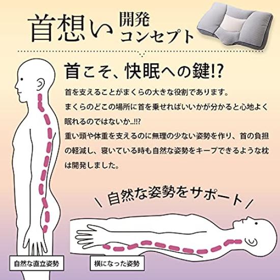 Showa Nishikawa Official Neck Support Pillow 58 X 32 Product 2211012900938 SN2050, Cm, Code