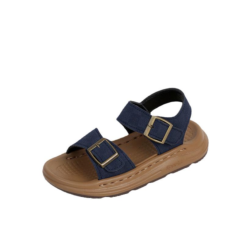 Children's Shoes - Retro Flip-flops for Boys, Beach Shoes for Girls