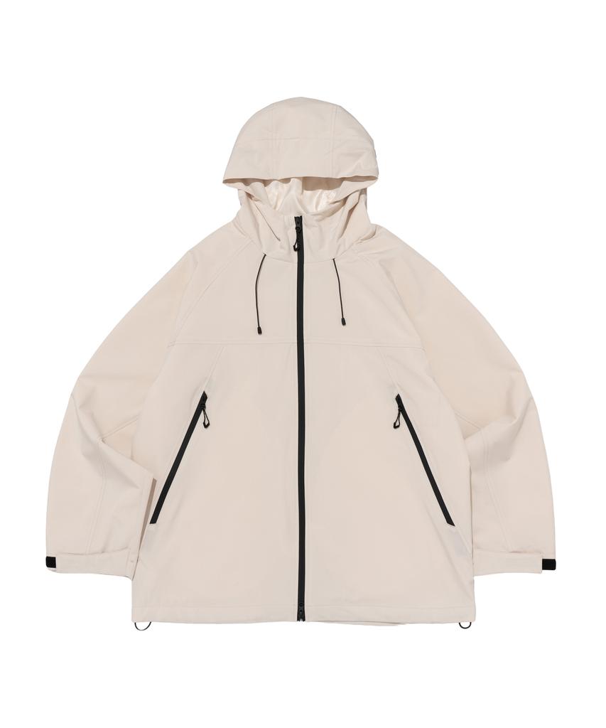 Cargobros Essential Comfort Windbreaker Jacket (Ivory)