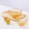 LOCK&LOCK Amber Series 2-Piece Glass Tableware Set