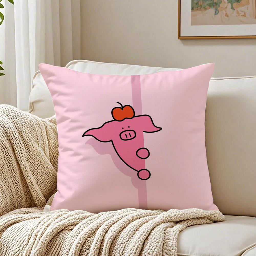 Peek Boo Animals Cushion Cover Pillowcase Antidustmite Living Room Sofa Decor Cushion Room